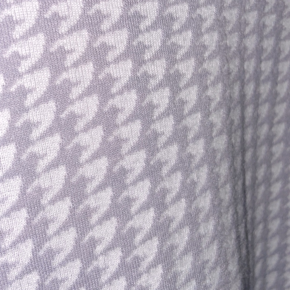 Croft & Barrow® Shawl Collar 1/4-Zip Jacquard Sweatshirt- Hounds tooth pattern - Picture 9 of 9